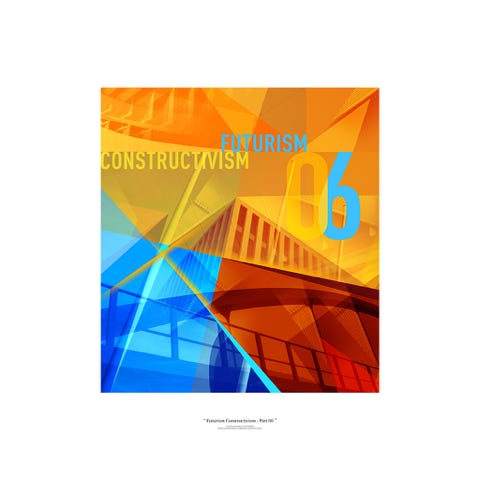 Artwork: FUTURISM CONSTRUCTIVISM 06 / Fine art print 53x73