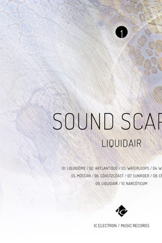 CD Cover: SOUND SCAPES ( LIQUIDAIR ) / Limited music album