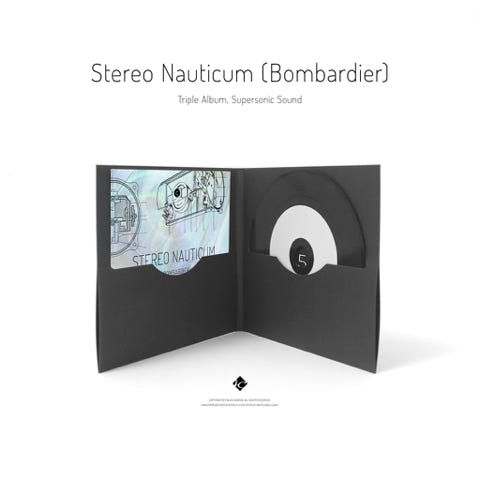 Music CD: STEREO NAUTICUM ( BOMBARDIER ) / Triple music album