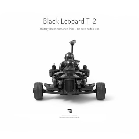 Legomoc: BLACK LEOPARD T-2 / Military reconnaissance trike