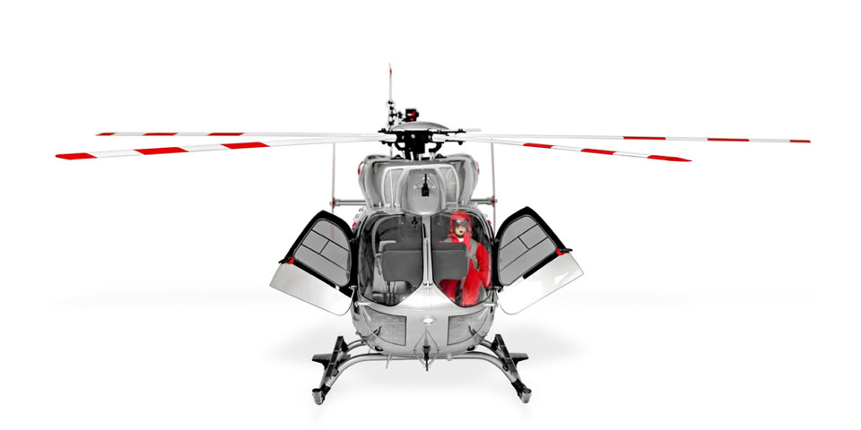 RC Helicopter: EC550 DE / Design Edition RC model aircraft