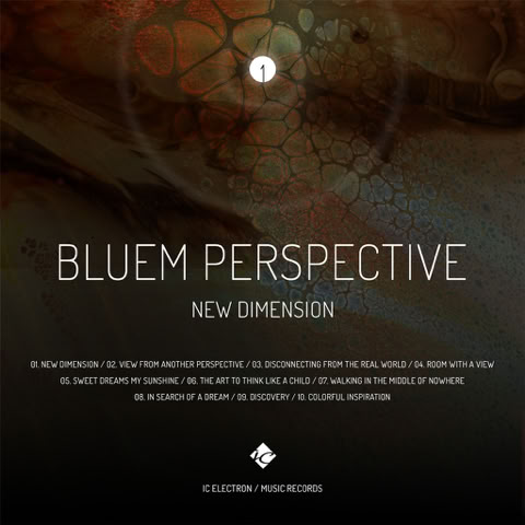 CD Cover: BLUEM PERSPECTIVE ( NEW DIMENSION ) / Music album