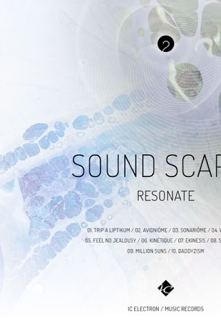 CD Cover: SOUND SCAPES ( RESONATE ) / Llimited music album