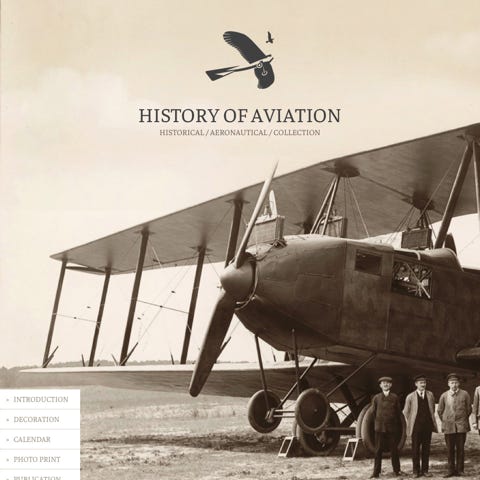 Web Design: HISTORY OF AVIATION - Photos / Art / Prints / Calendars