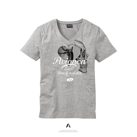 T-Shirt: AVIGNON ( HEART BREAK RESISTOR ) / Fashion design