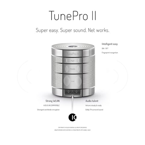 Audio: IO TunePro II / Audio airtune wlan speaker system
