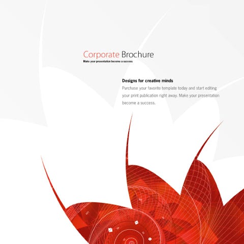 Template: Business Brochure /BRO-BS-01-04 layout template