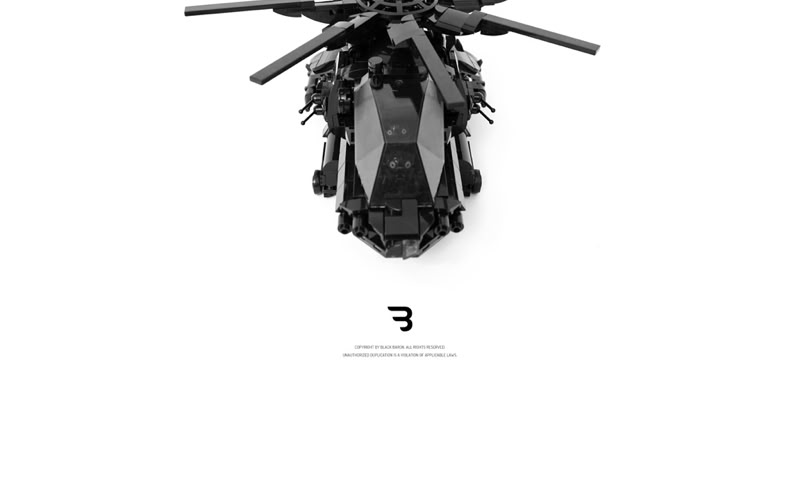 Legomoc: BLACK HORNET Y-31 / Military helicopter aircraft design