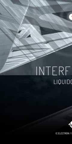 CD Cover: LIQUIDGROOVE ( INTERFERENCE ) / Music album remix