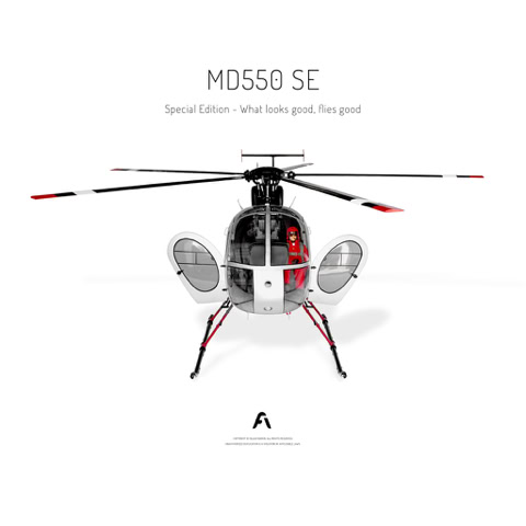 RC Model: MD550 SE / Special Edition RC helicopter model aircraft