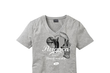 T-Shirt: AVIGNON ( Heart Break Resistor ) / Fashion style design