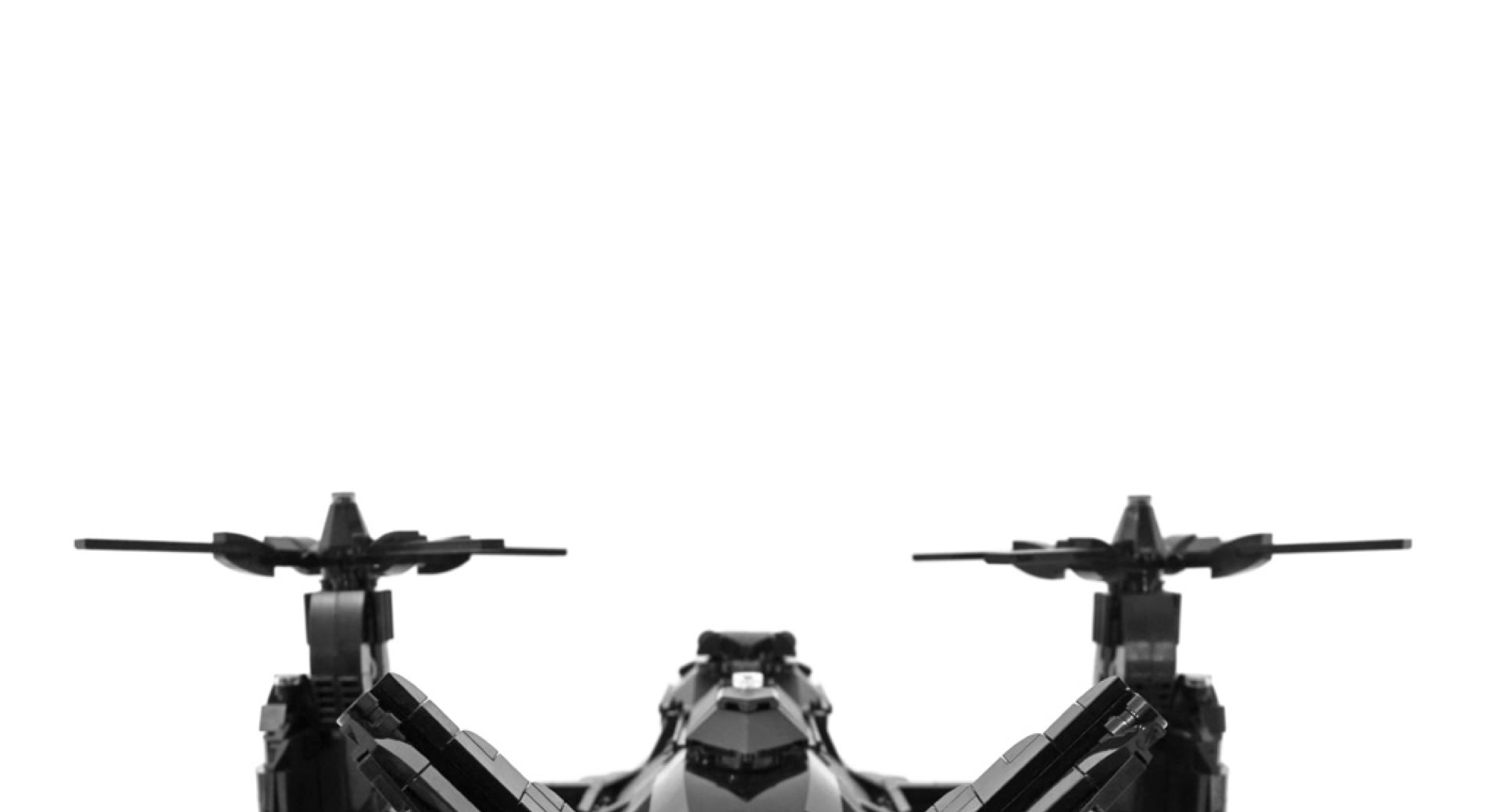 Legomoc: BLACK ARROW Y-35 / Military tiltrotor fighter aircraft