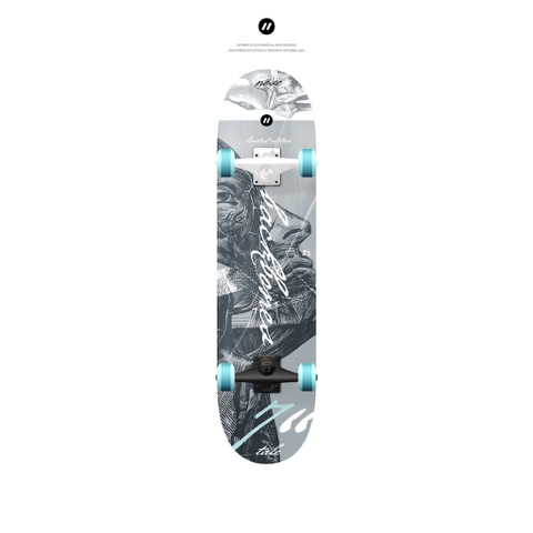 Skateboard: 7" TRIQUEE 45 / Backbones street culture
