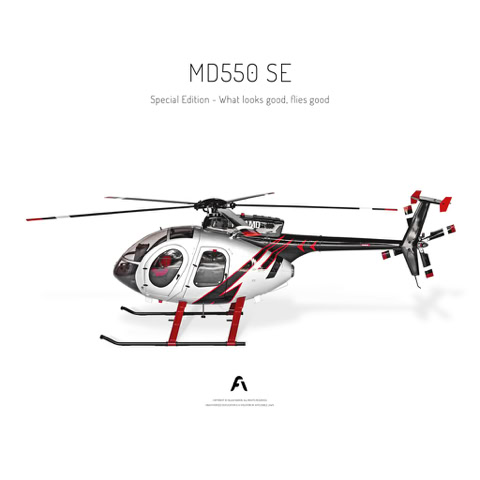 RC Model: MD550 SE / Special Edition RC helicopter model aircraft