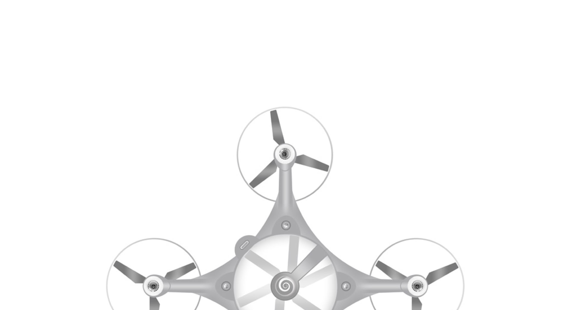 RC Drone: IO DrônePro / Radio controlled drone with turboprop