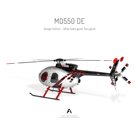 RC Model: MD550 DE / Design Edition RC helicopter model aircraft