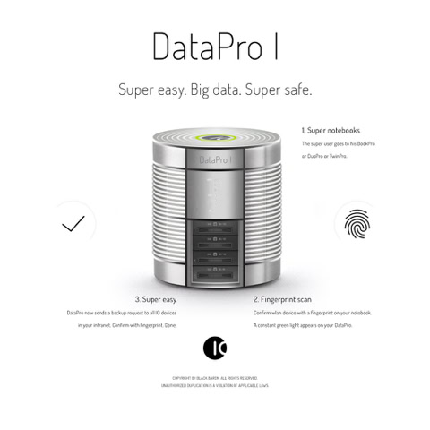 Cloud: IO DataPro I / Cloud intranet network backup system