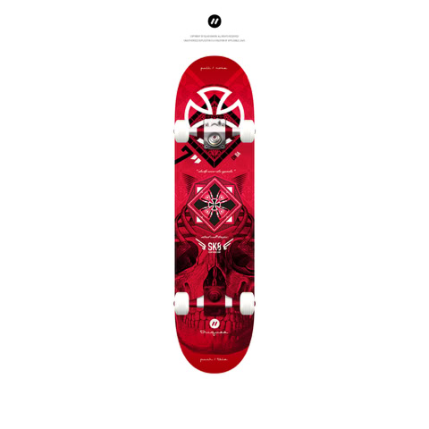 Skateboard: 7" TRIQUEE 15 / Decks never die agenda