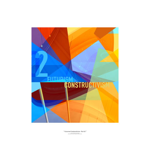 Artwork: FUTURISM CONSTRUCTIVISM 02 / Fine art print 53x73