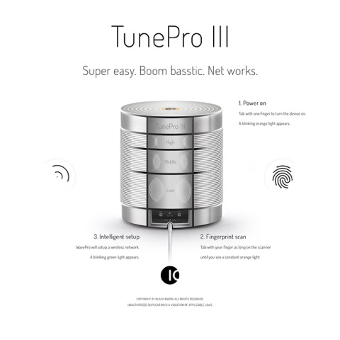 Audio: IO TunePro III / Audio airtune wlan speaker system