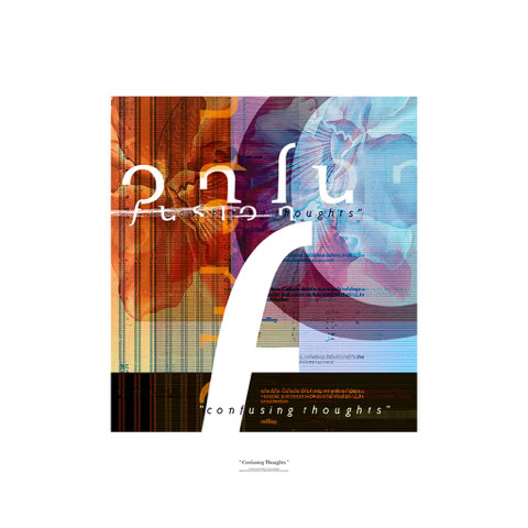 Artwork: CONFUSING THOUGHTS / Fine art print 53x73