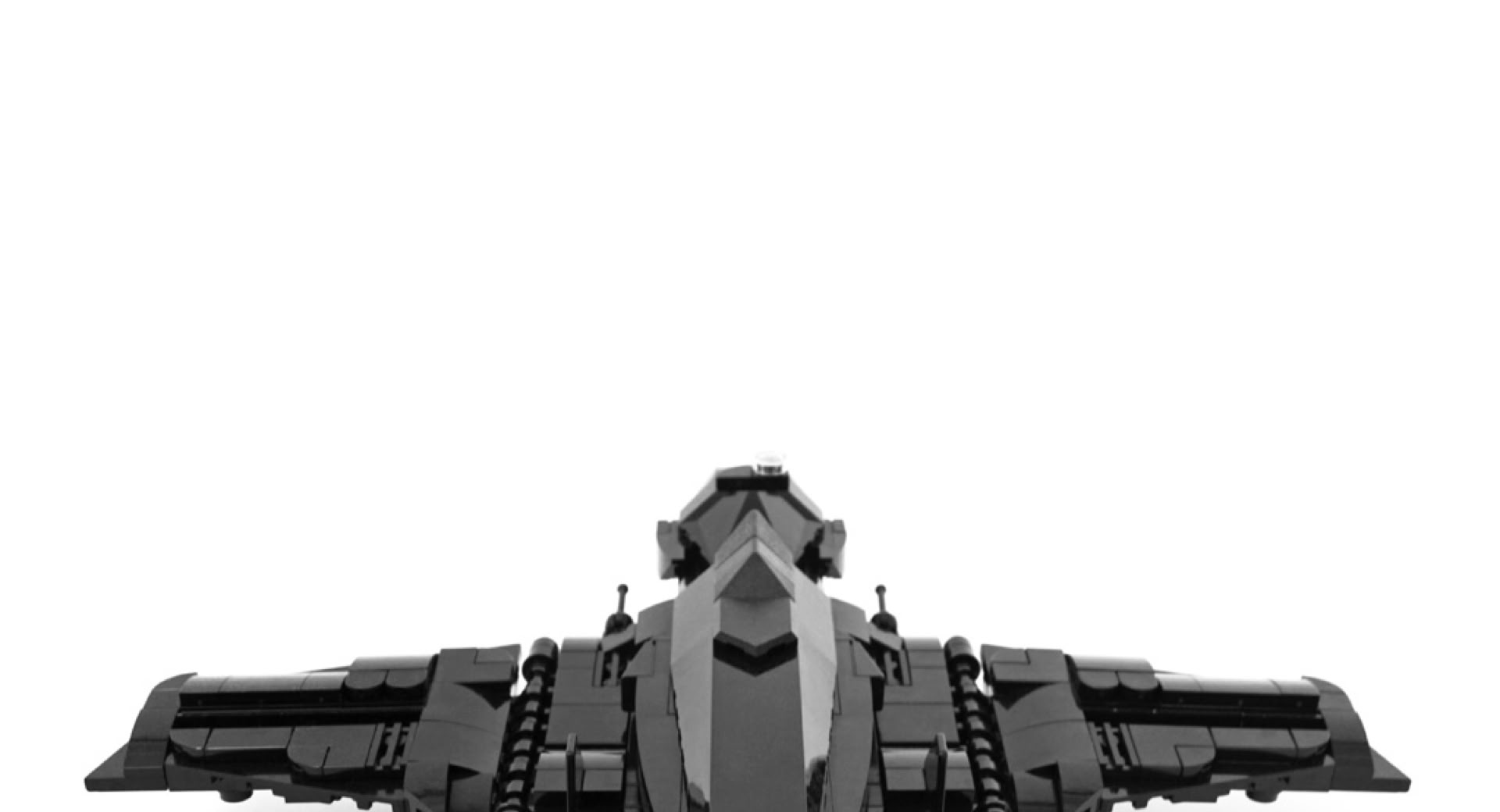 Legomoc: BLACK STORM Y-91 / Fighter drone military aircraft