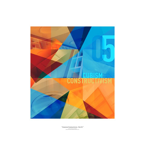 Artwork: FUTURISM CONSTRUCTIVISM 05 / Fine art print 53x73