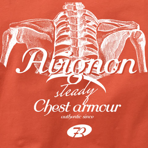 T-Shirt: AVIGNON ( Steady Chest Armour ) / Fashion style design