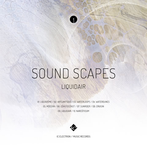 CD Cover: SOUND SCAPES ( LIQUIDAIR ) / Limited music album
