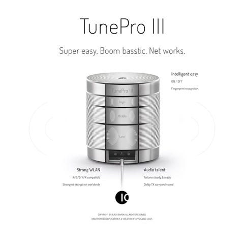 Audio: IO TunePro III / Audio airtune wlan speaker system