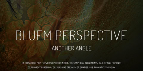 CD Cover: BLUEM PERSPECTIVE ( ANOTHER ANGLE ) / Music album