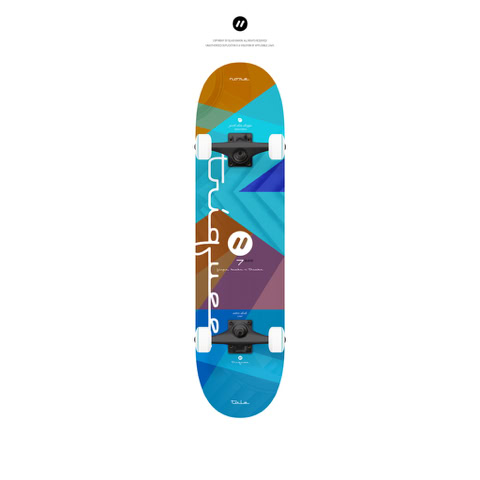 Skateboard: 7" TRIQUEE 75 / Nitro street culture