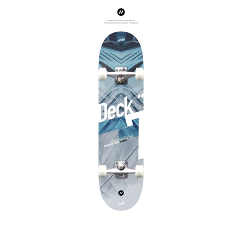 Skateboard: 7" TRIQUEE 35 / Downstairs trooper