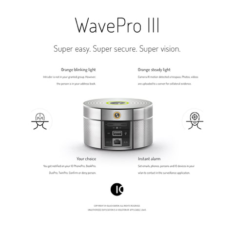 Network: IO WavePro III / Supervision WLAN network device