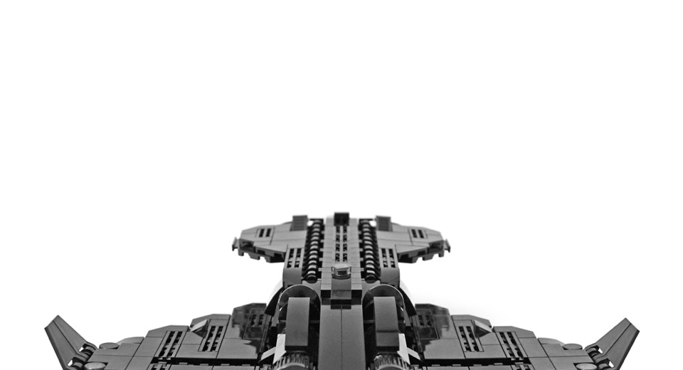 Legomoc: BLACK SKULL Y-99 / Torpedo bomber military drone aircraft