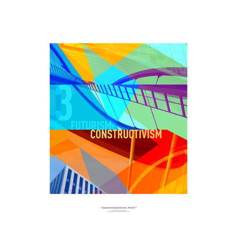 Artwork: FUTURISM CONSTRUCTIVISM 03 / Fine art print 53x73