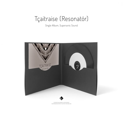 Music CD: TÇAITRAISE ( RESONATÓR ) / Electronic music single slbum
