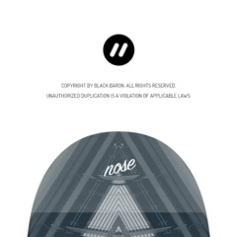 Skateboard: 7" TRIQUEE 35 / Downstairs trooper