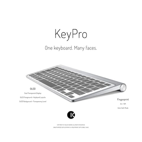 Keyboard: IO KeyPro / Portable touchscreen keyboard device