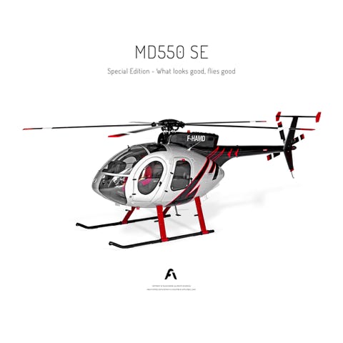 RC Model: MD550 SE / Special Edition RC helicopter model aircraft