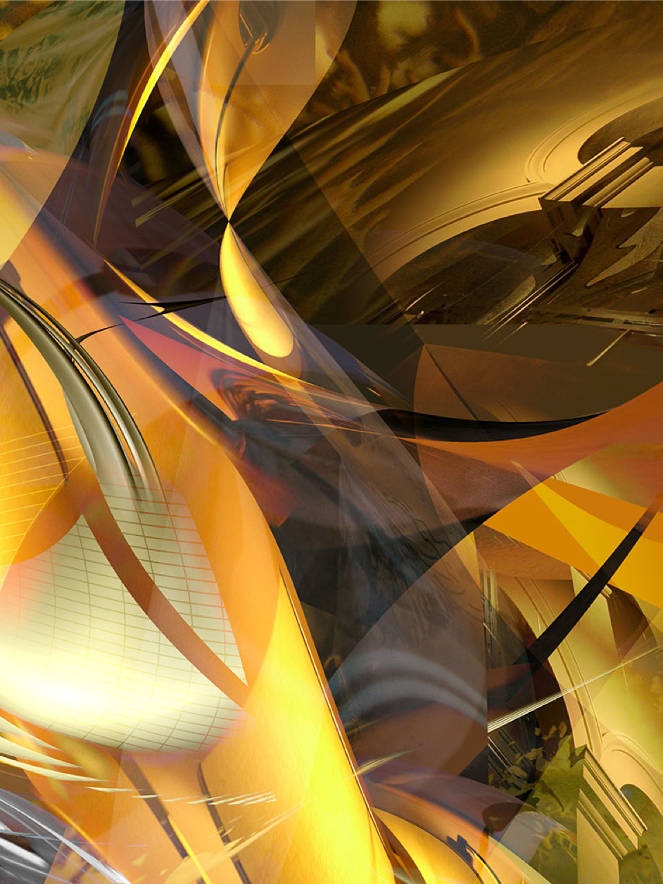 Artwork: ZYKLON ( KRÄFTEFLUSS 01 ) / Fine art print