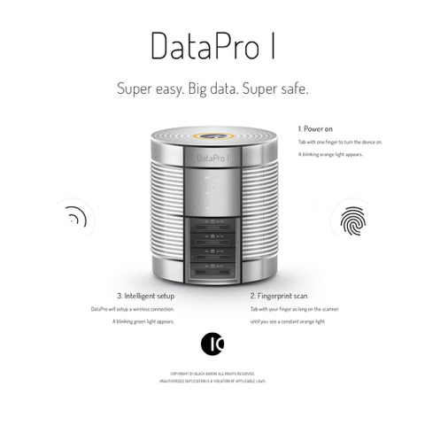 Cloud: IO DataPro I / Cloud intranet network backup system