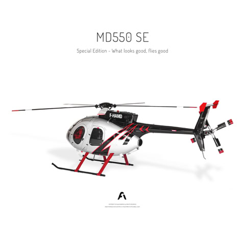RC Model: MD550 SE / Special Edition RC helicopter model aircraft