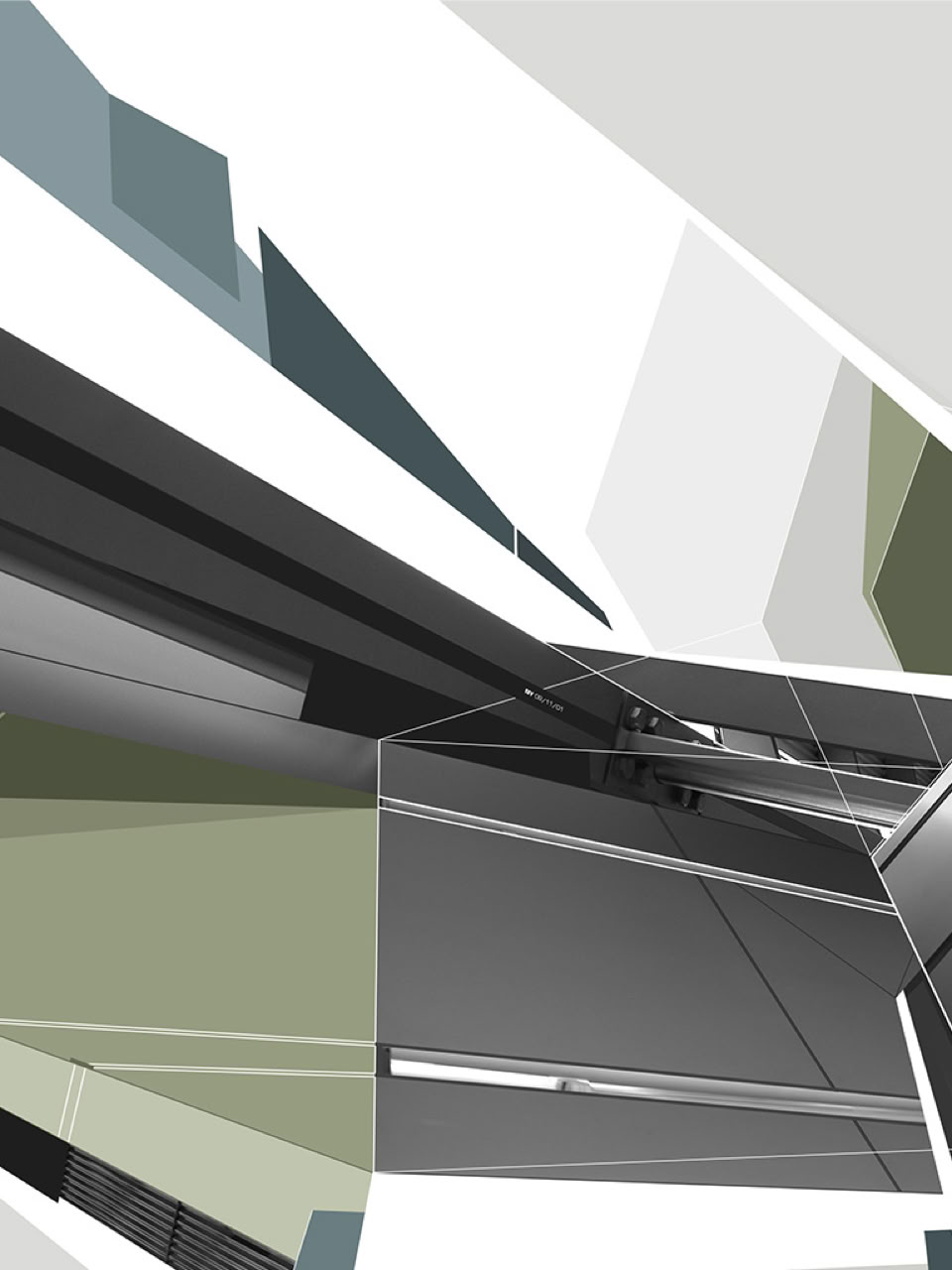 Artwork: DESTRUCTIVE ( COLLAPSE 01 ) / Fine art print