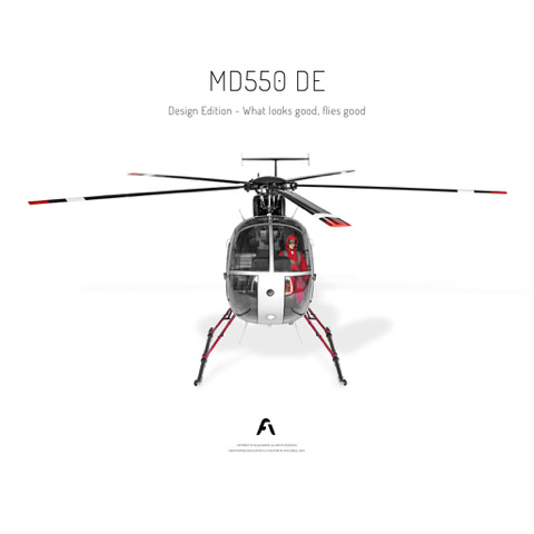 RC Model: MD550 DE / Design Edition RC helicopter model aircraft