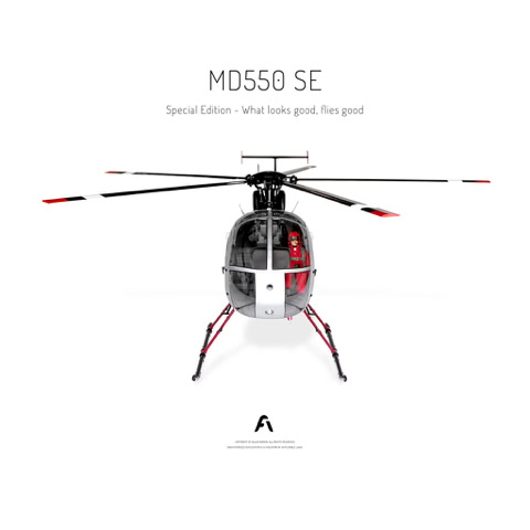 RC Model: MD550 SE / Special Edition RC helicopter model aircraft