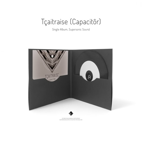 Music CD: TÇAITRAISE ( CAPACITÔR ) / Electronic music single slbum