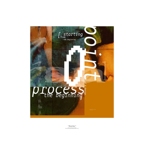 Artwork: POINT ZERO / Fine art print 53x73