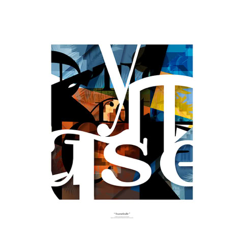 Artwork: TOURNEFEUILLE / Fine art print 53x73