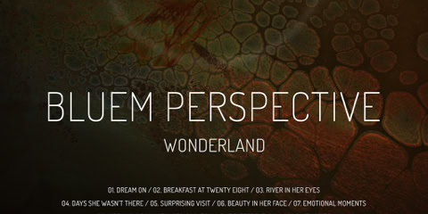 CD Cover: BLUEM PERSPECTIVE ( WONDERLAND ) / Music album